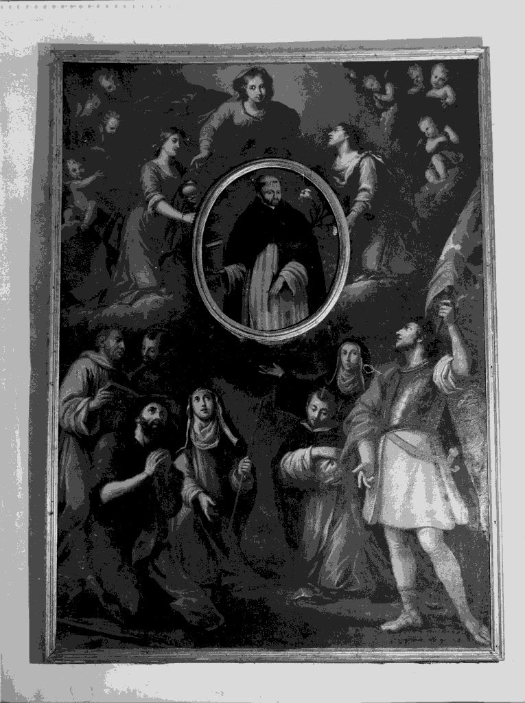 San Domenico e Santi Pisani, San Domenico (dipinto) di Galletti Filippo Maria (sec. XVII)