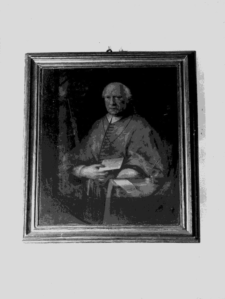 ritratto di un Papa, ritratto d'uomo (dipinto) - ambito romano (metà sec. XVIII)