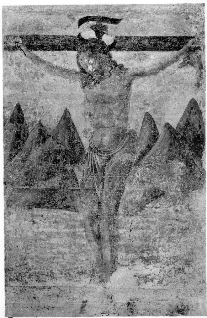 Cristo crocifisso (dipinto, opera isolata) - ambito umbro-laziale (seconda metà sec. XV)