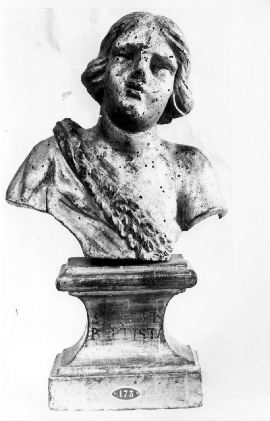 San Giovanni Battista (statua, serie) - bottega umbra (seconda metà sec. XVII)