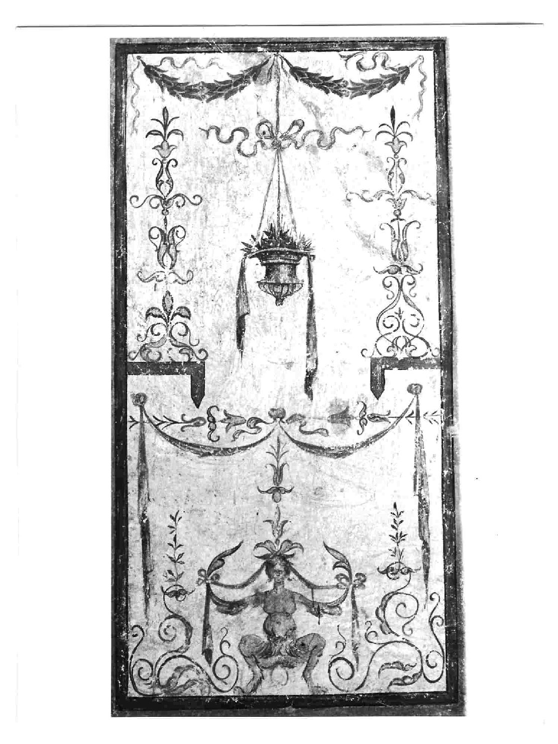 grottesche (dipinto, elemento d'insieme) di Gherardi Cristoforo (bottega) (prima metà sec. XVI)