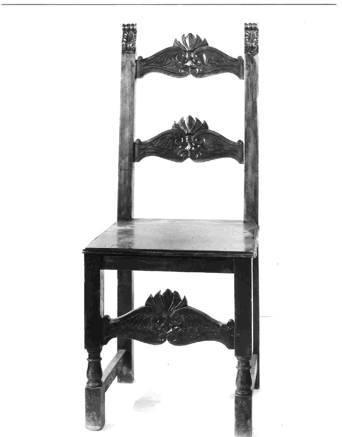 sedia, coppia - bottega Italia centrale (secc. XIX/ XX)