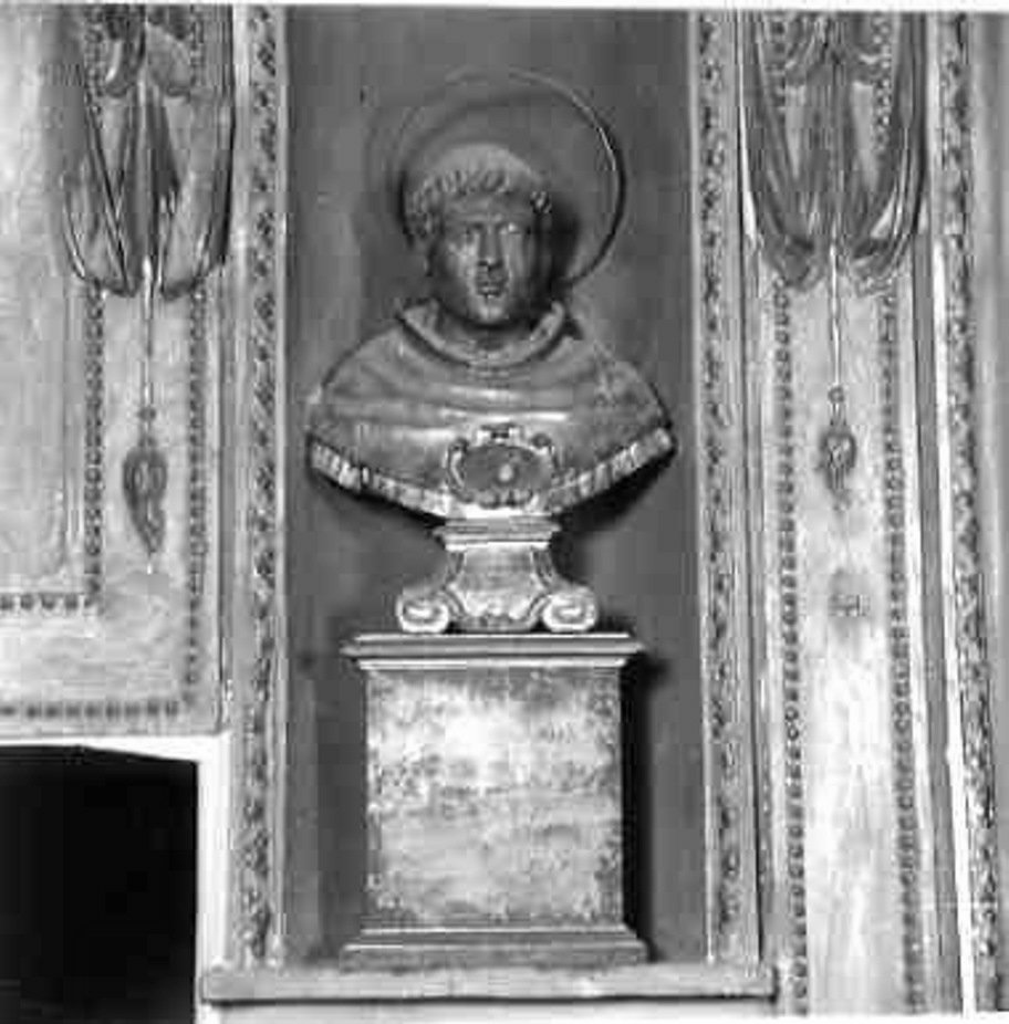 Sant'Antonio da Padova (reliquiario - a busto, complesso decorativo) - bottega romana (metà sec. XVII)