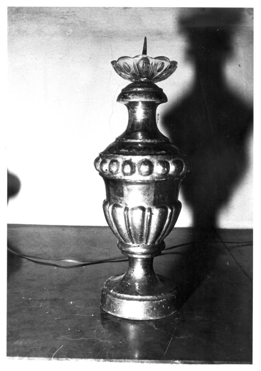 vaso d'altare, serie - bottega umbra (seconda metà sec. XIX)