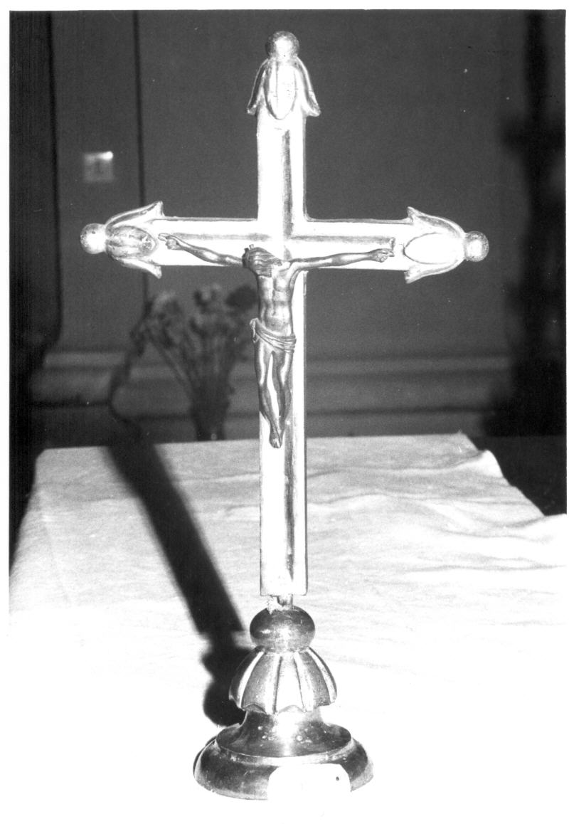 croce d'altare - bottega umbra (metà sec. XIX)