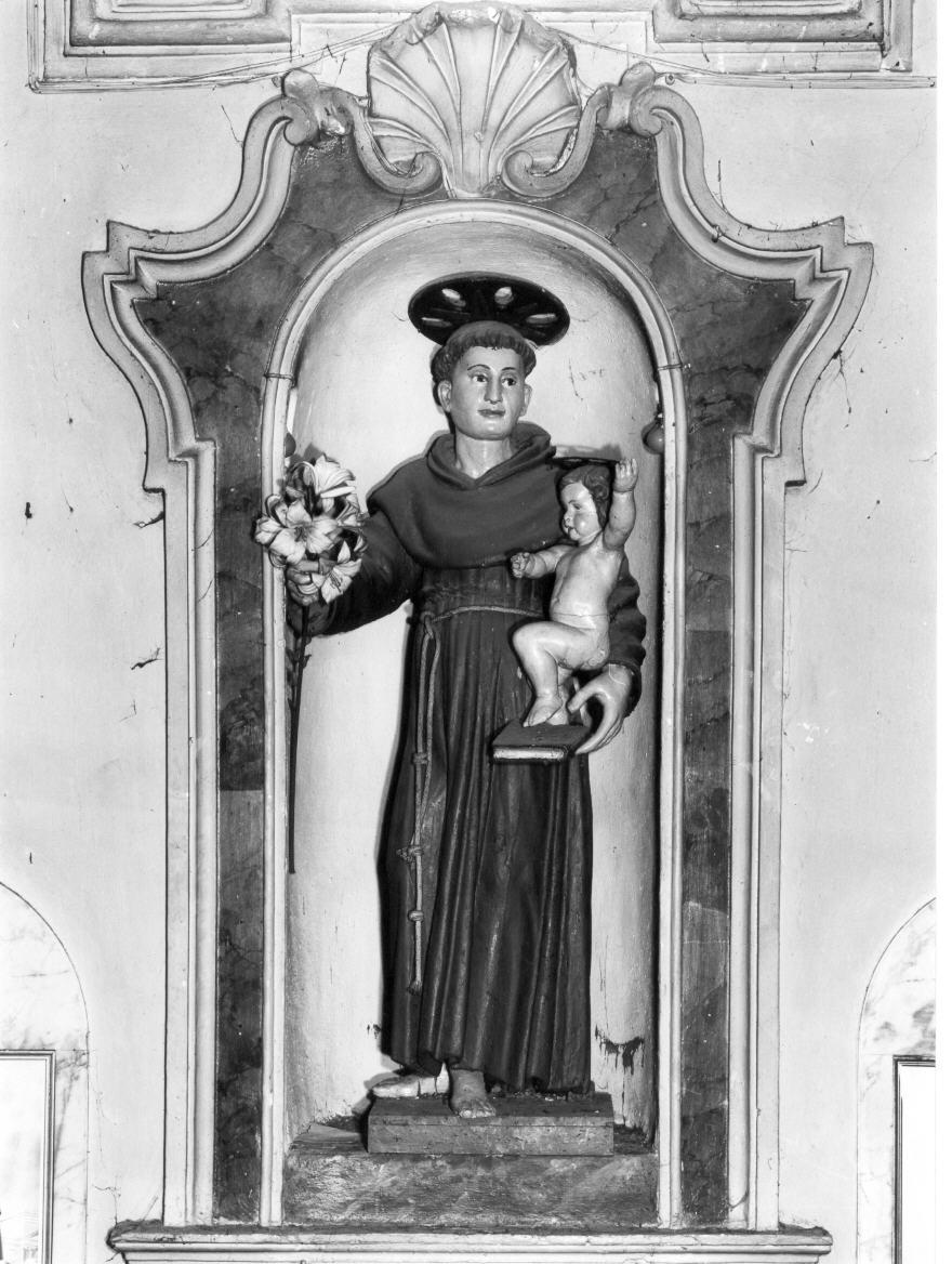 Sant'Antonio da Padova (statua) - bottega umbra (fine sec. XV)