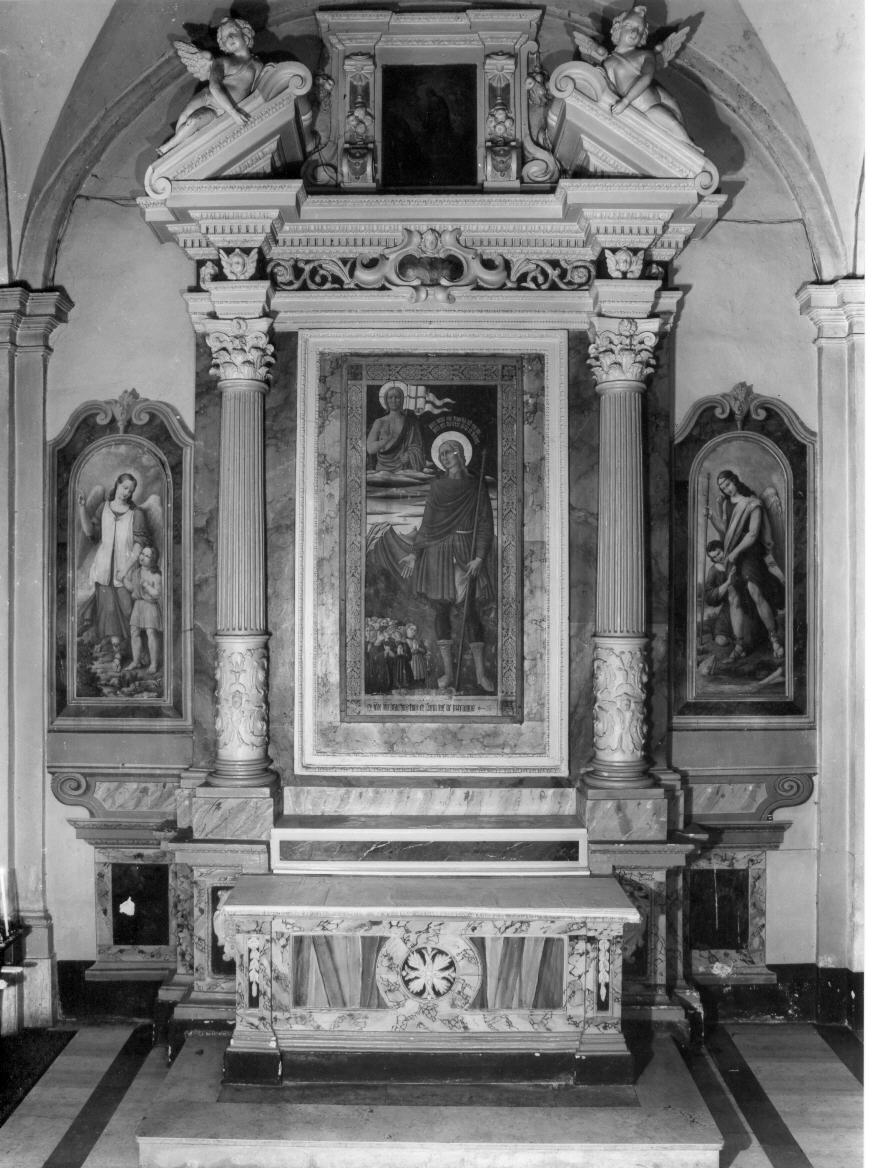 mostra d'altare - bottega italiana (seconda metà sec. XVIII)