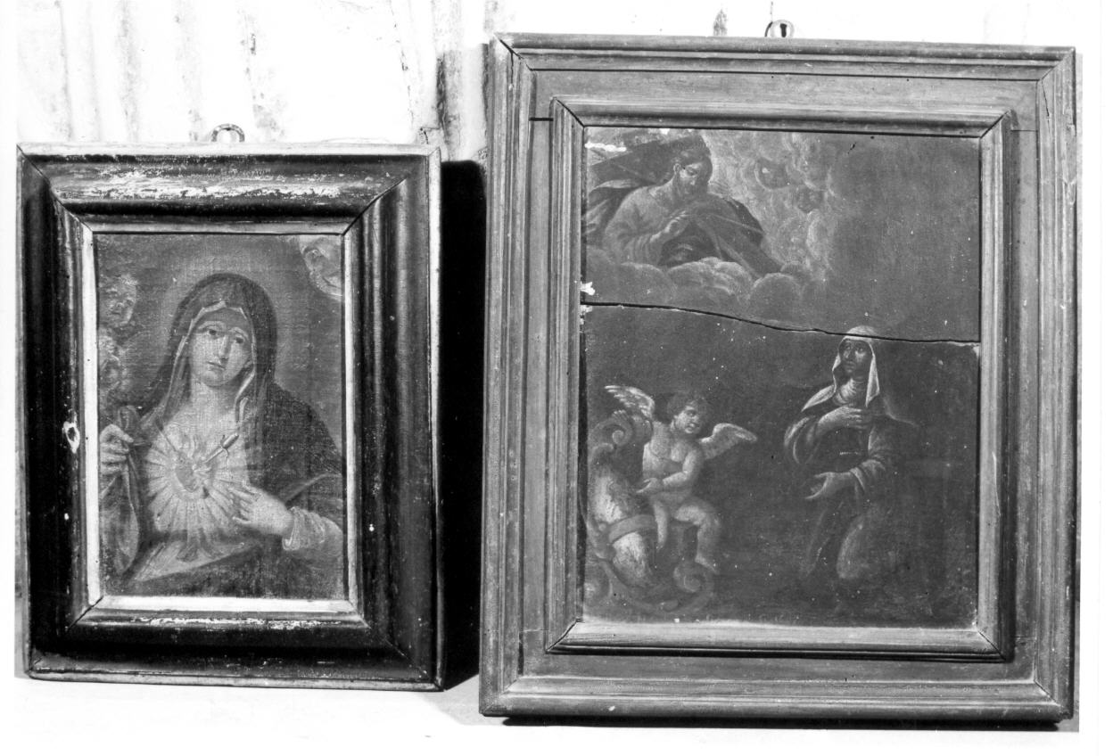 Madonna Addolorata (dipinto, opera isolata) - ambito Italia centrale (seconda metà sec. XVII)
