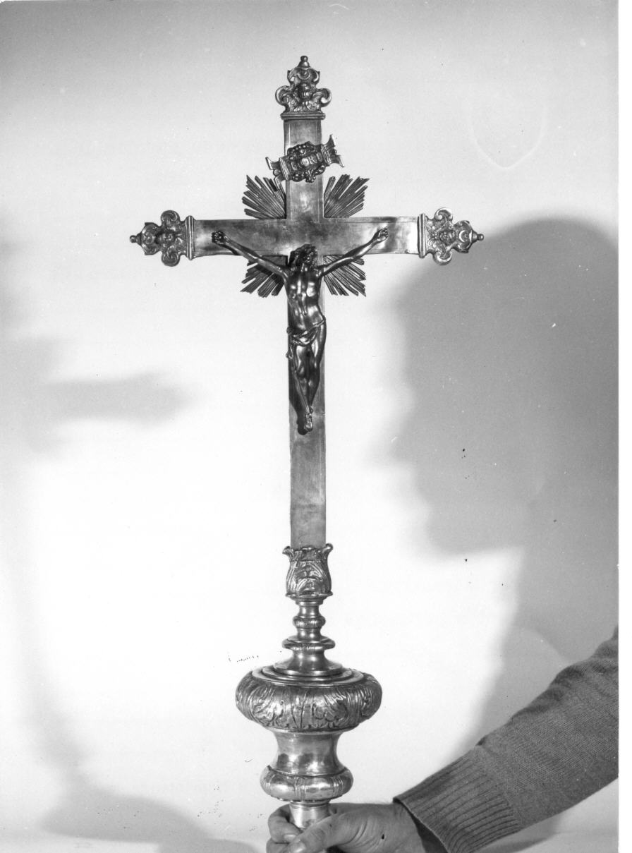 croce processionale - bottega Italia centrale (sec. XVIII)
