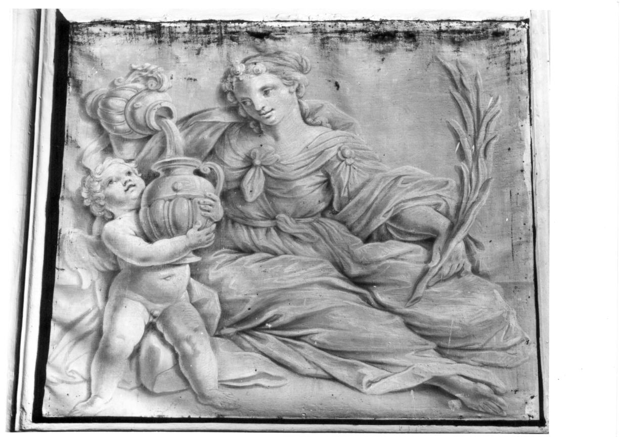 Temperanza (dipinto, elemento d'insieme) di Coccetti Liborio (attribuito) (seconda metà sec. XVIII)