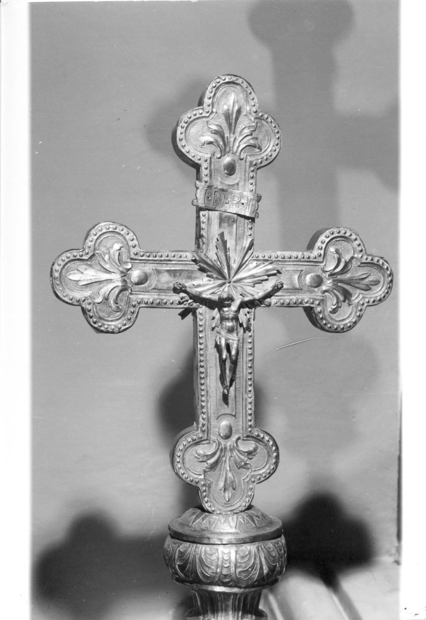 croce processionale - bottega Italia centrale (sec. XVII)