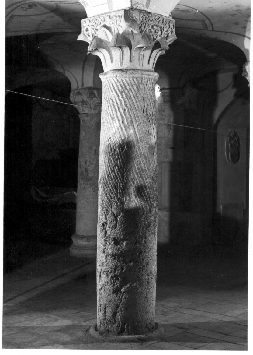 capitello di colonna - bottega Italia centrale (prima metà sec. XI)