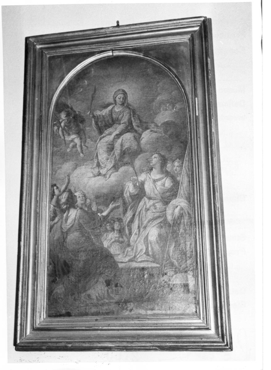 Madonna con Sant'Orsola tra le vergini (dipinto) di Gasperi Cristofano (attribuito) (sec. XVIII)