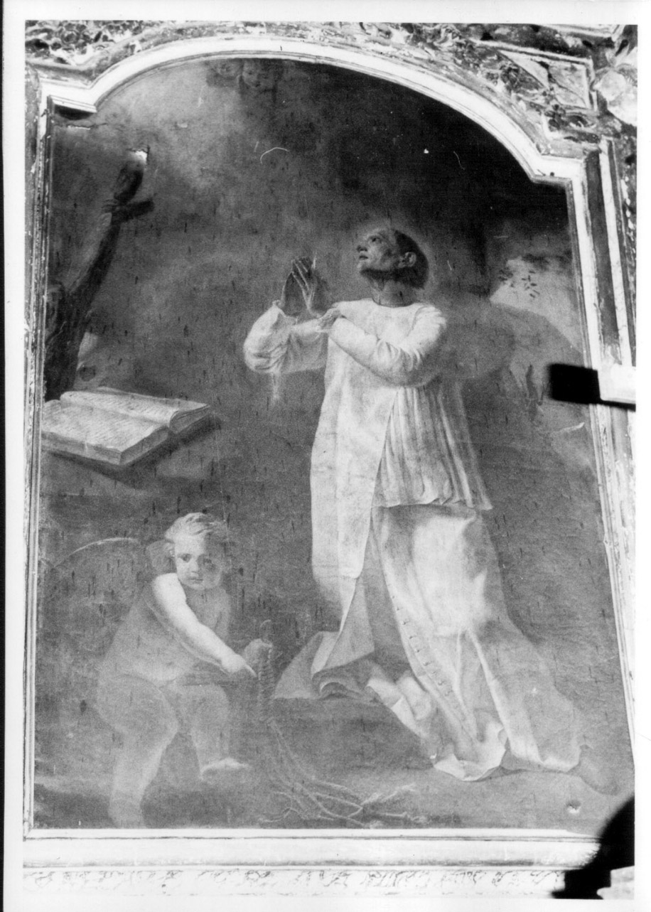 beato Arcangelo Canetoli in preghiera (dipinto, opera isolata) - ambito Italia centrale (seconda metà sec. XVIII)