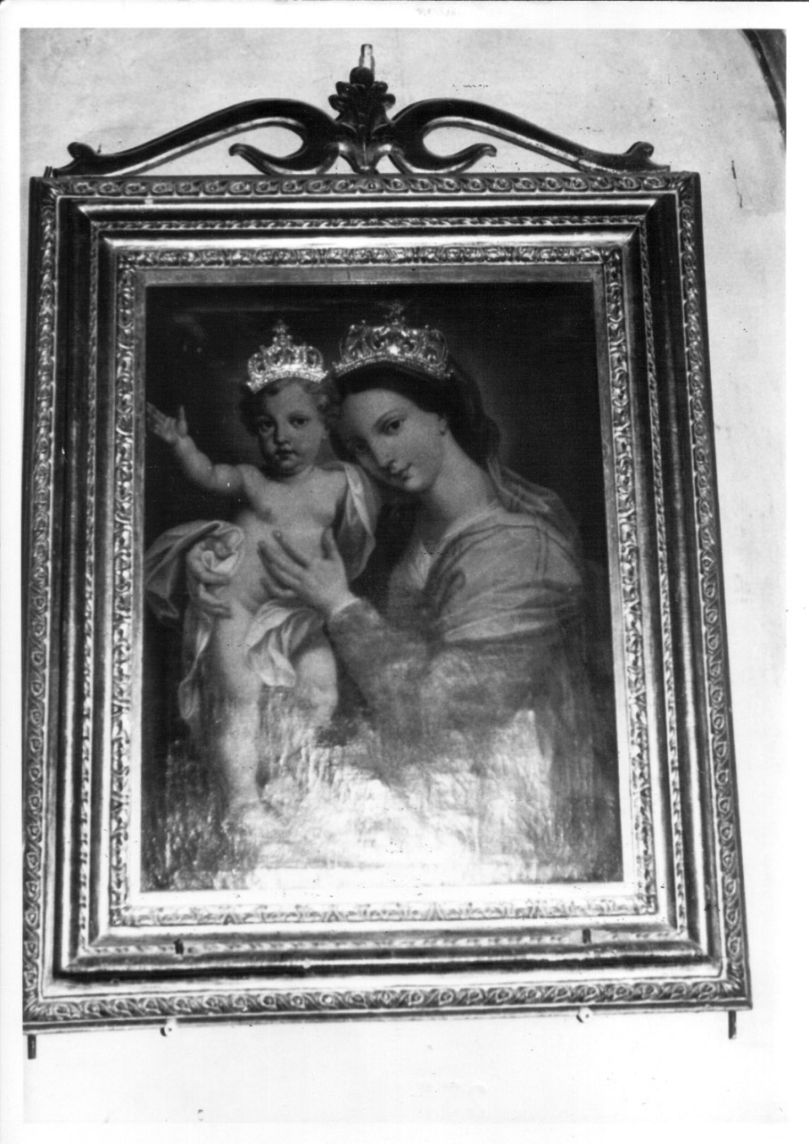 Mater Misericordiae, Madonna con Bambino (dipinto, opera isolata) - ambito Italia centrale (prima metà sec. XIX)