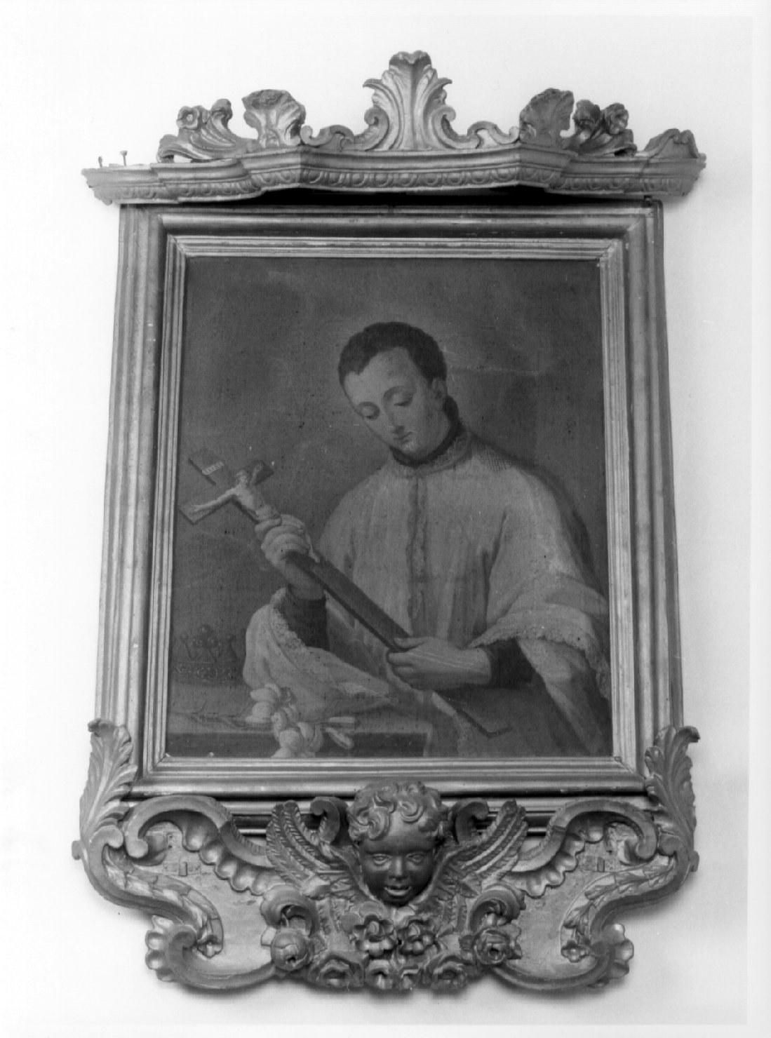 San Luigi Gonzaga (dipinto, opera isolata) - ambito umbro (prima metà sec. XVIII)