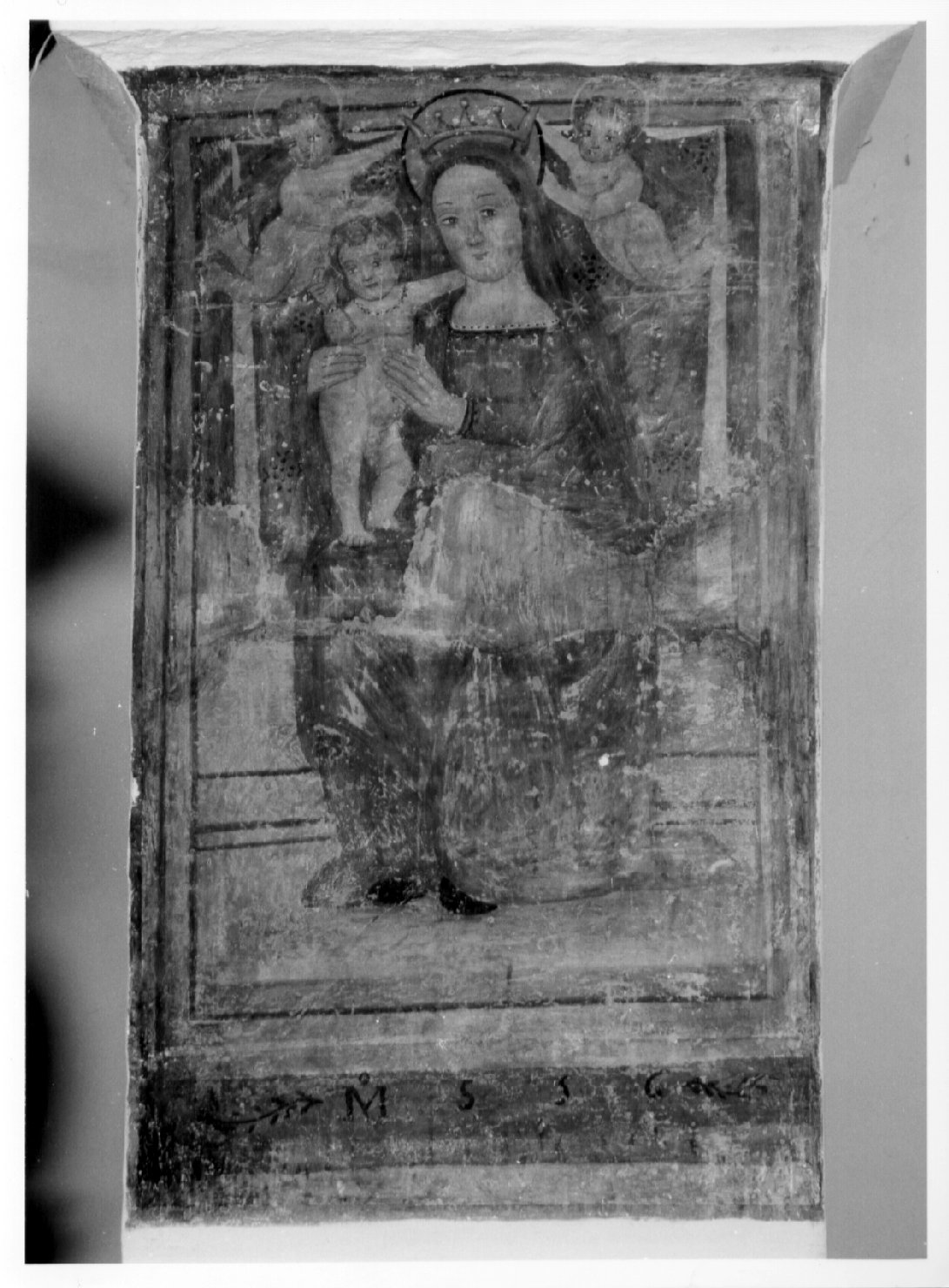 Madonna con Bambino (dipinto, opera isolata) - ambito umbro (sec. XVI)
