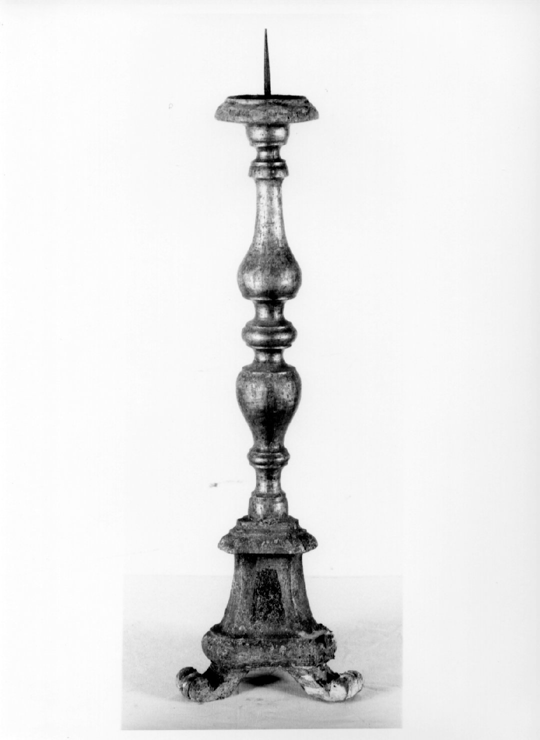 candelabro, serie - bottega umbra (seconda metà sec. XIX)