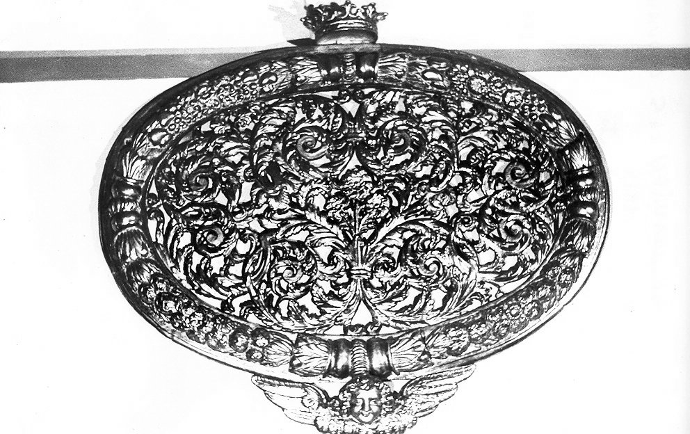 medaglione ornamentale, opera isolata - bottega umbra (sec. XVIII)