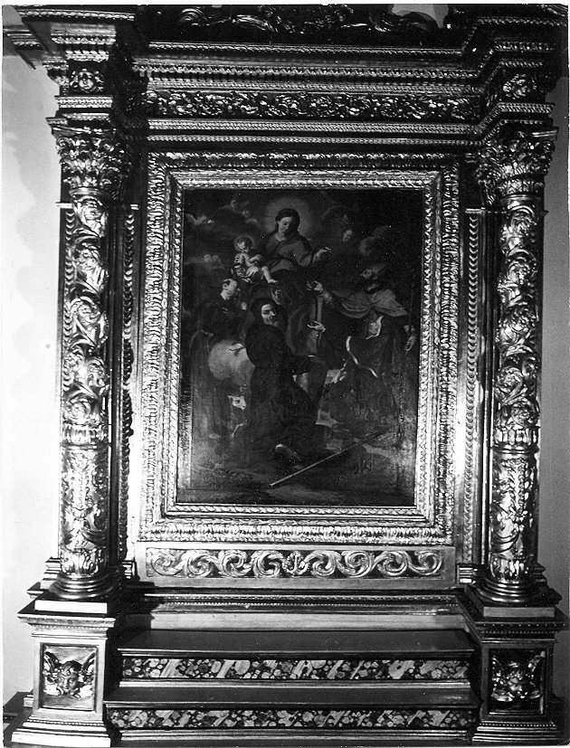 mostra d'altare, insieme - ambito Italia centrale (sec. XVIII)