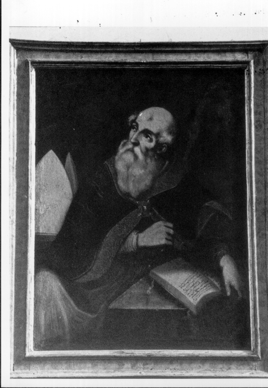 Padre della Chiesa (dipinto, opera isolata) - ambito umbro (fine sec. XVIII)