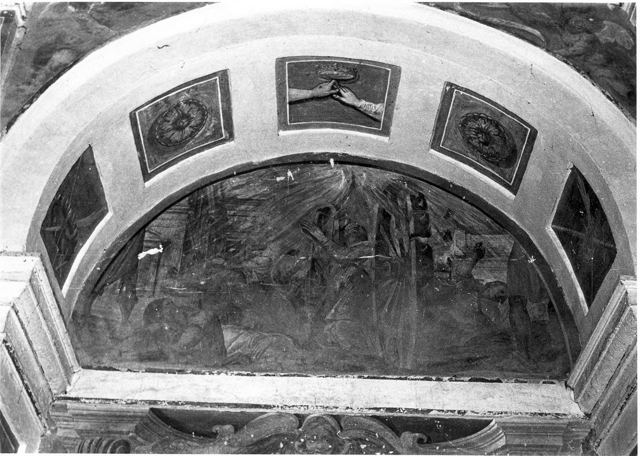 martirio di Santa Caterina d'Alessandria (dipinto, ciclo) di Roncalli Cristoforo detto Pomarancio (attribuito) (prima metà sec. XVII)