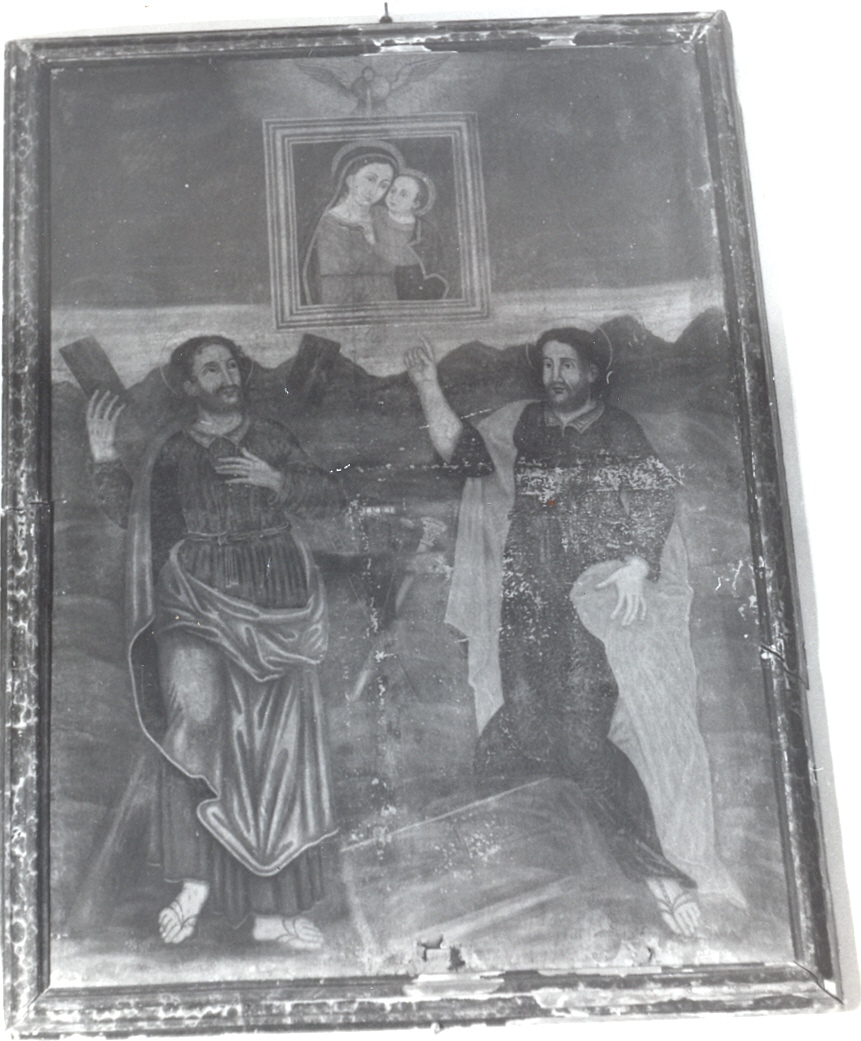 Sant'Andrea (dipinto, opera isolata) - ambito umbro (sec. XIX)
