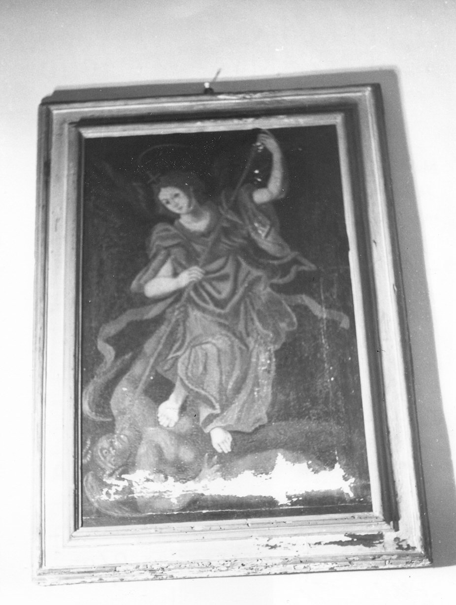 San Michele Arcangelo (dipinto, opera isolata) - ambito Italia centrale (sec. XVII)
