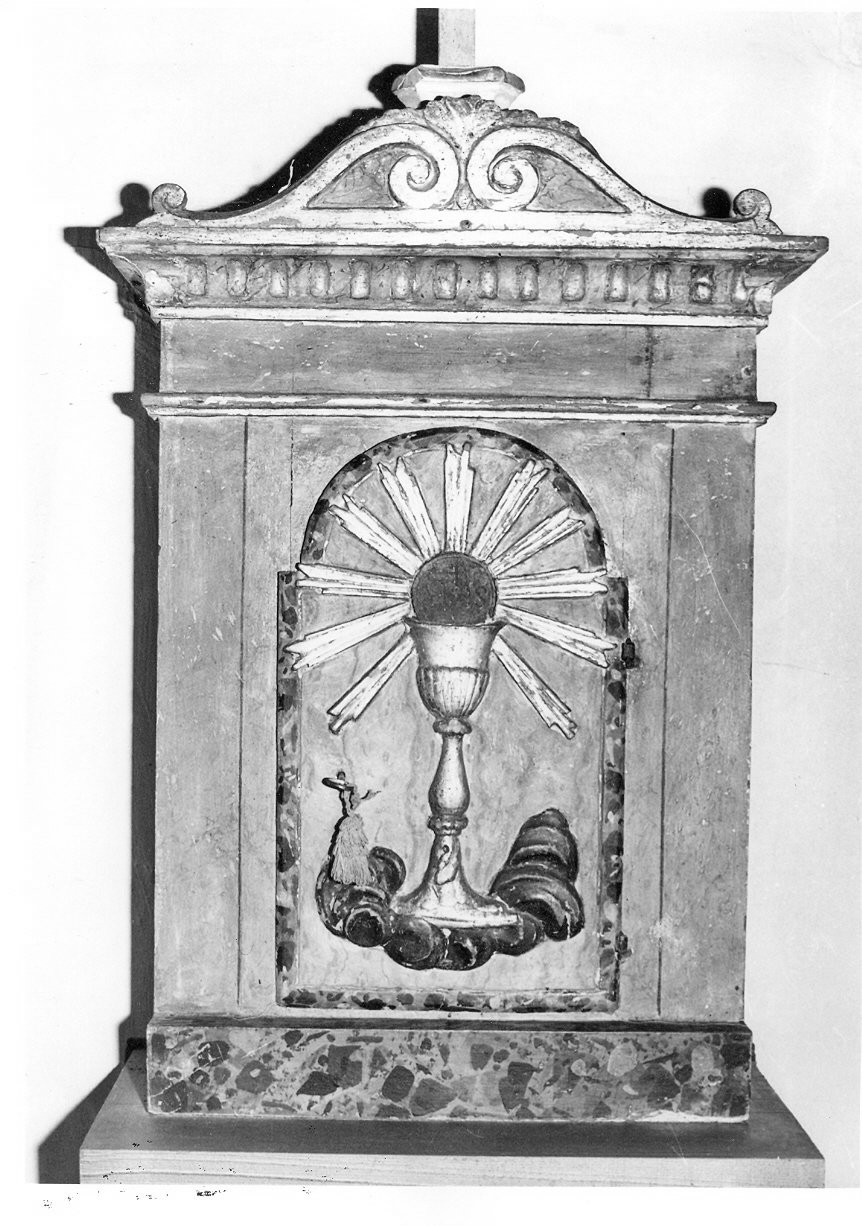 tabernacolo, opera isolata - bottega umbra (sec. XIX)