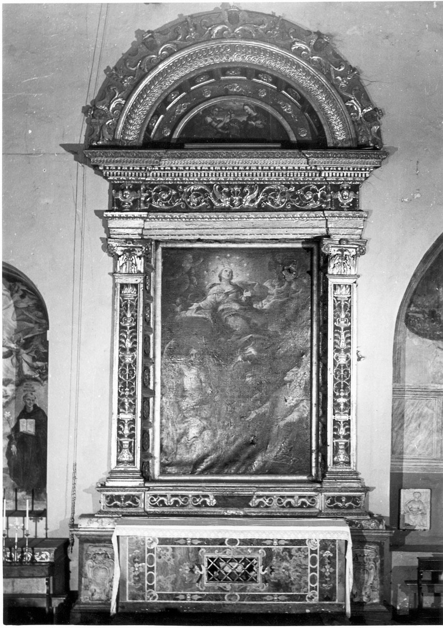 altare, insieme - bottega umbra (secc. XV/ XVII)