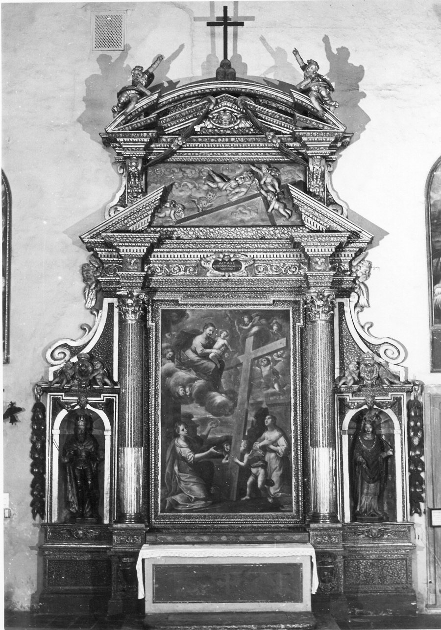 altare - a edicola, insieme - bottega umbra (secc. XV/ XVII)