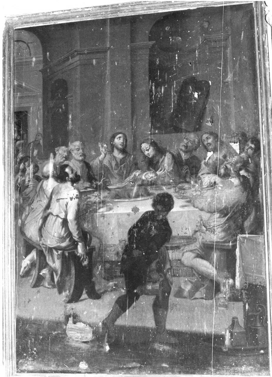 ultima cena (dipinto, opera isolata) - ambito Italia centrale (fine sec. XVII)