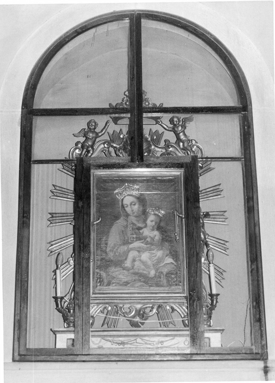 Madonna del Carmelo (dipinto, opera isolata) - ambito Italia centrale (sec. XVI)