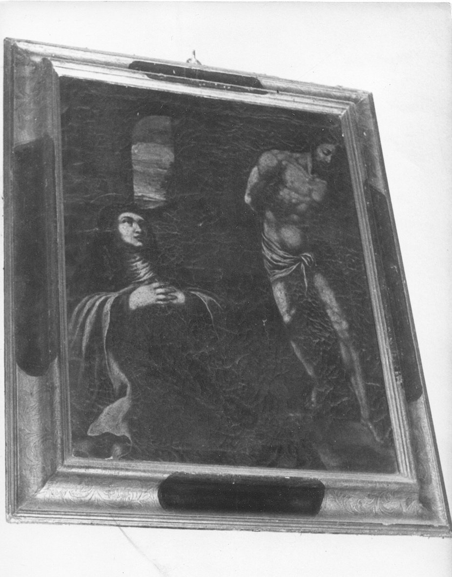 Cristo alla colonna (dipinto, opera isolata) - ambito Italia centrale (sec. XIX)