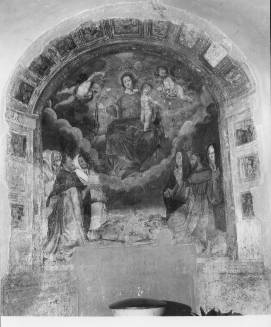 misteri del rosario (dipinto, insieme) - ambito Italia centrale (metà sec. XVII)