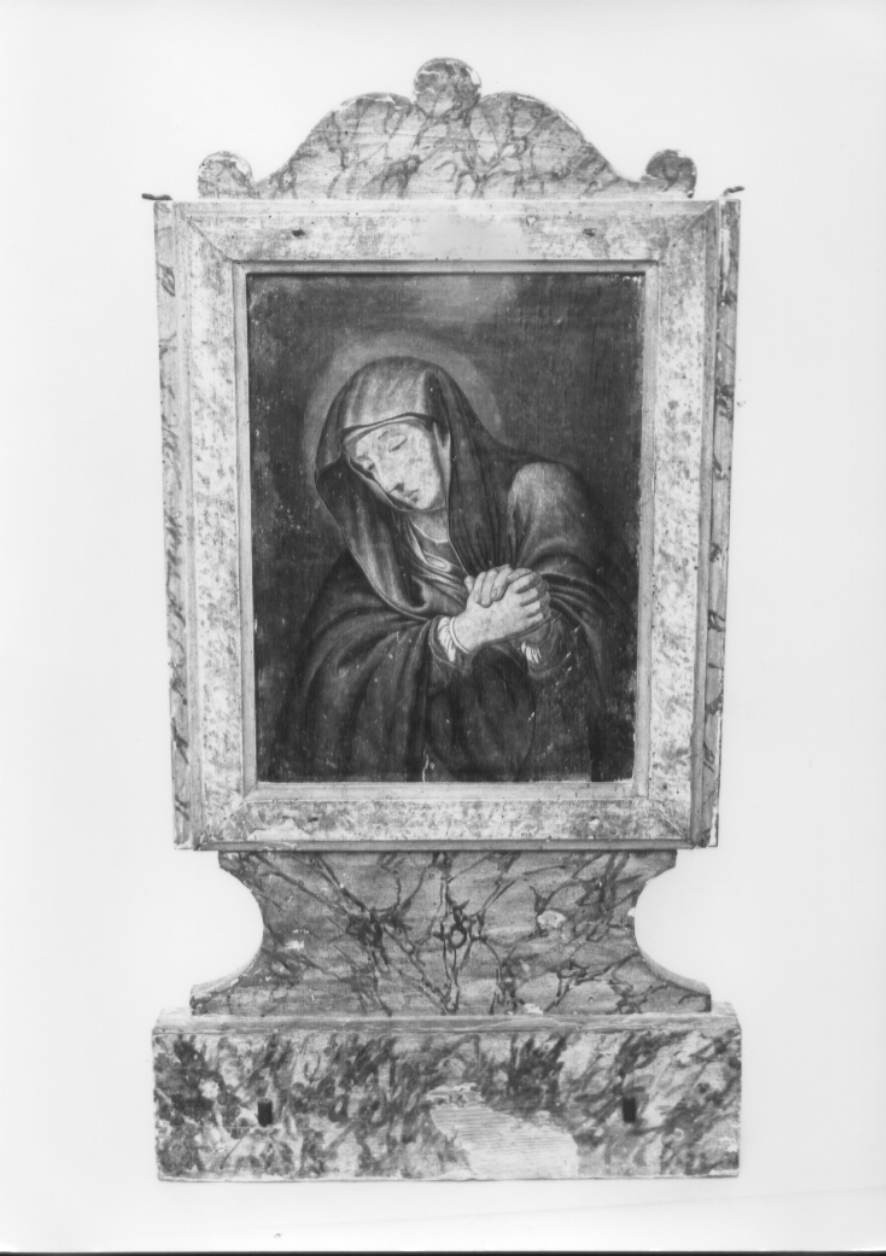 Madonna Addolorata (quadro d'altare, opera isolata) - ambito umbro (prima metà sec. XIX)