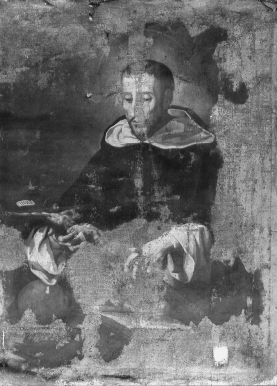San Domenico in preghiera (dipinto, opera isolata) - ambito umbro-laziale (seconda metà sec. XVIII)