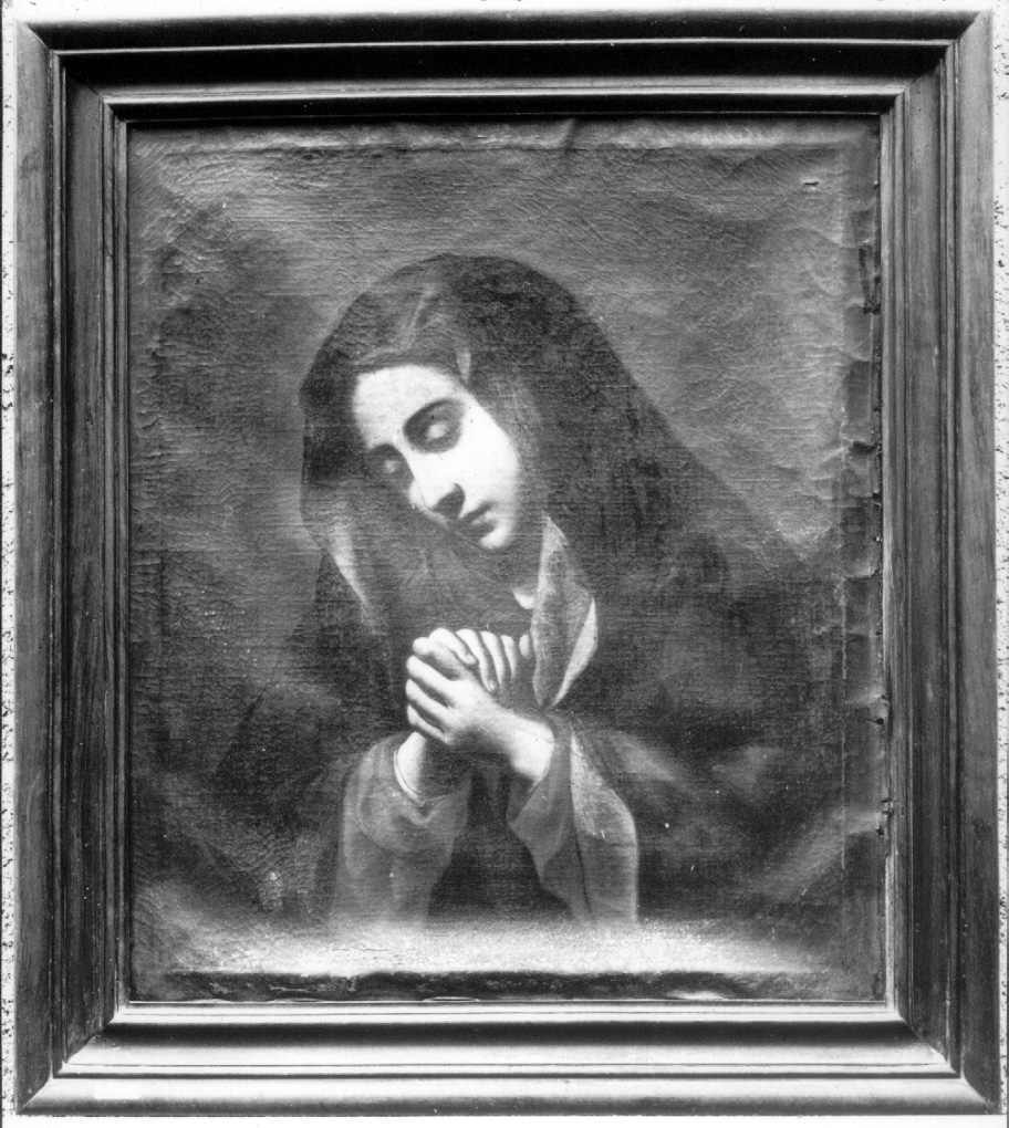 Maria Vergine (dipinto, opera isolata) - ambito umbro-laziale (metà sec. XVII)