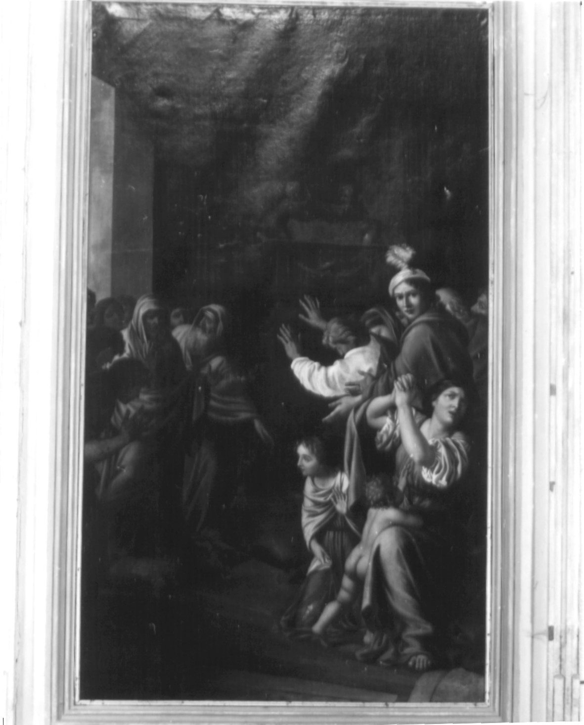 L'idolo Dagon (dipinto, opera isolata) di Coccetti Liborio (attribuito) (sec. XVIII)