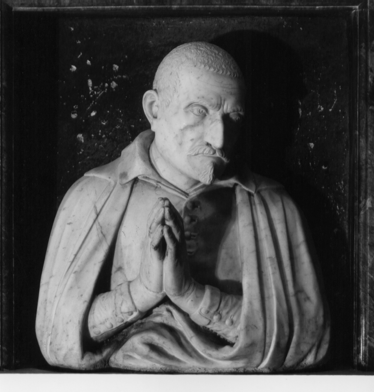 busto ritratto di Andrea Mauri (scultura, elemento d'insieme) - bottega Italia centrale (prima metà sec. XVII)