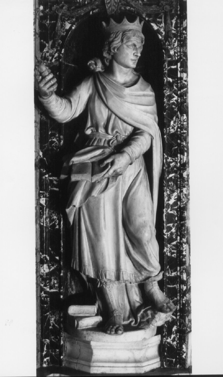 David (scultura, elemento d'insieme) - bottega Italia centrale (primo quarto sec. XVII)