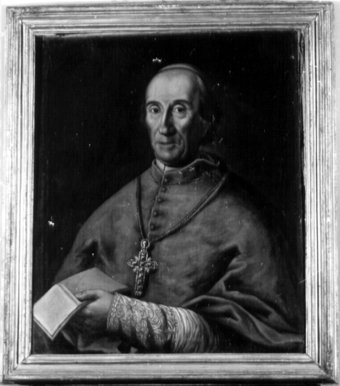 ritratto di ecclesiastico (dipinto, opera isolata) - ambito Italia centrale (fine/inizio secc. XVIII/ XIX)