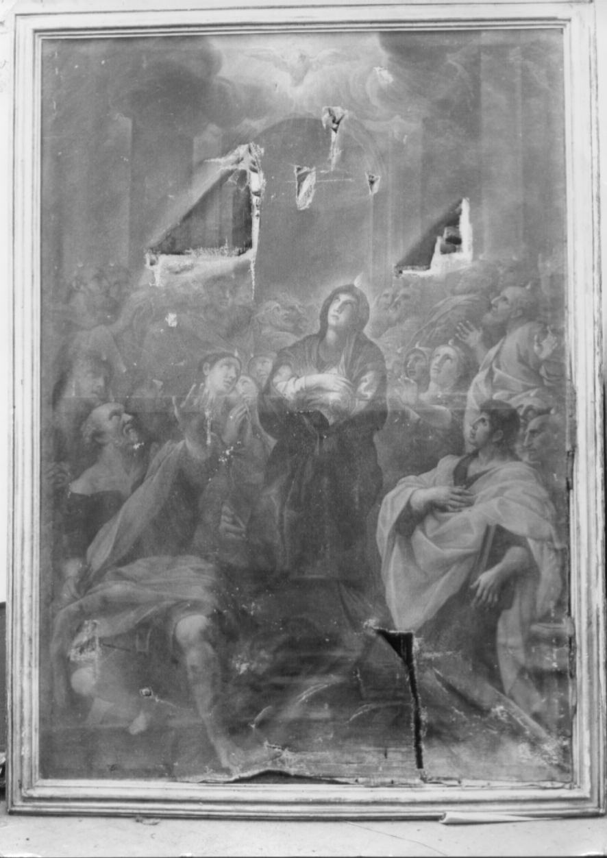 Pentecoste (dipinto, opera isolata) - ambito umbro-laziale (metà sec. XVII)