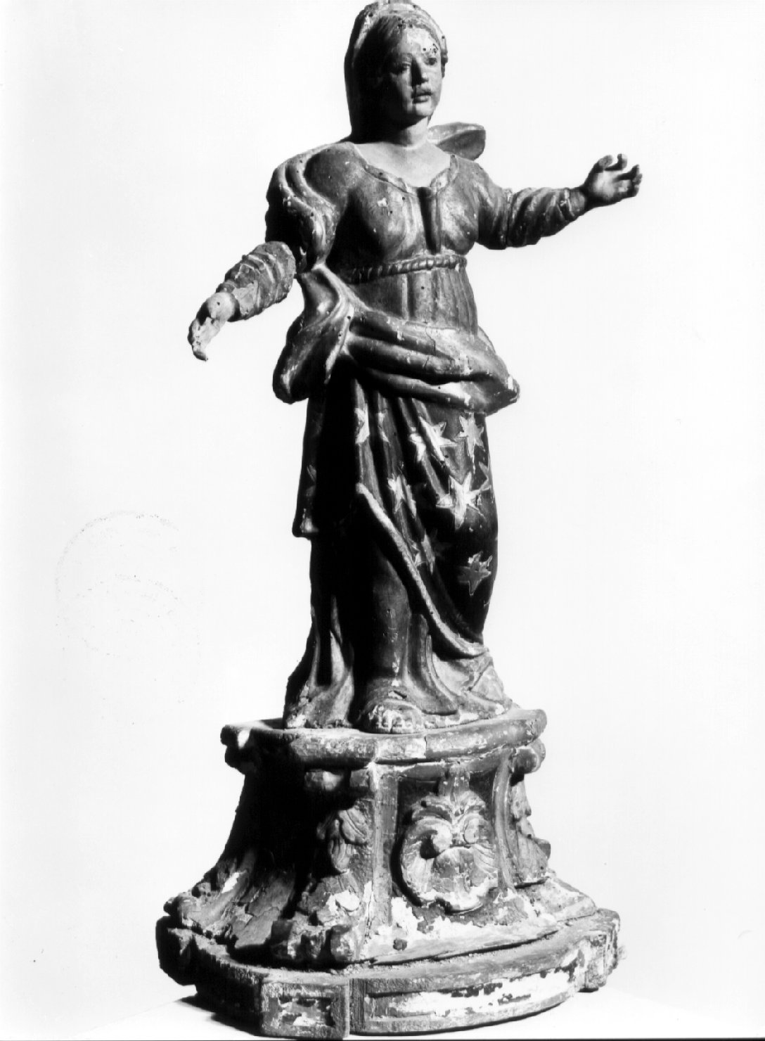 Madonna Assunta (statua, opera isolata) - bottega umbra (sec. XVIII)