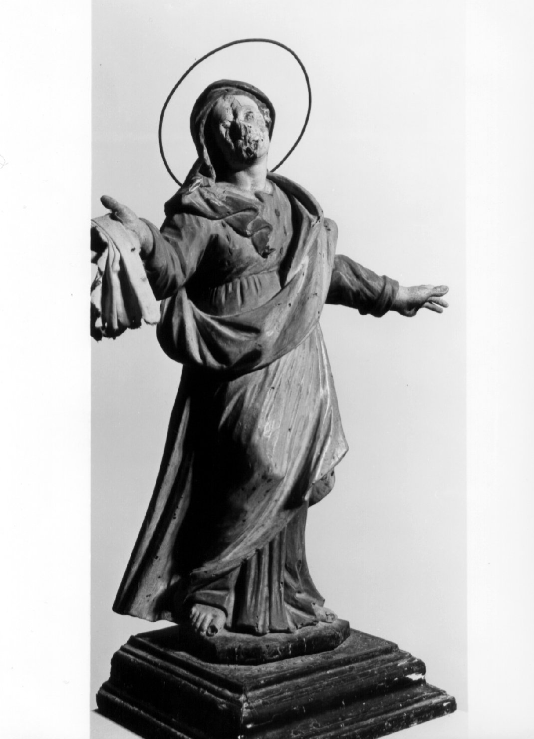 Veronica (statua, opera isolata) - bottega umbra (seconda metà sec. XVIII)