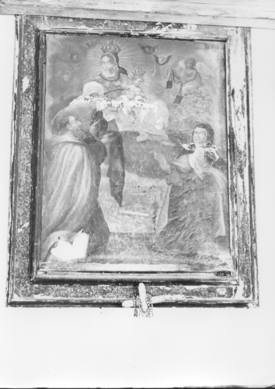 Madonna del Carmelo (dipinto, opera isolata) - ambito Italia centrale (metà sec. XVII)