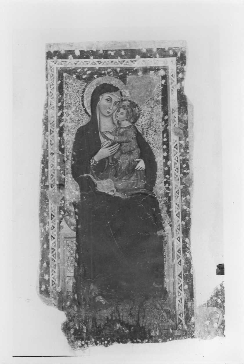 Madonna con Bambino (dipinto, opera isolata) - ambito Italia centrale (seconda metà sec. XIV)