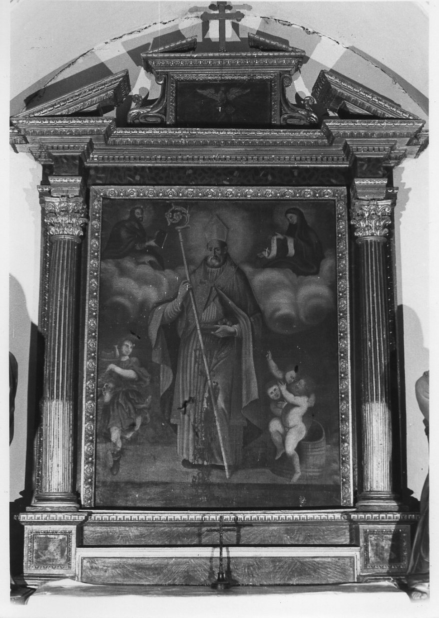San Nicola di Bari (dipinto, opera isolata) - ambito Italia centrale (prima metà sec. XVIII)