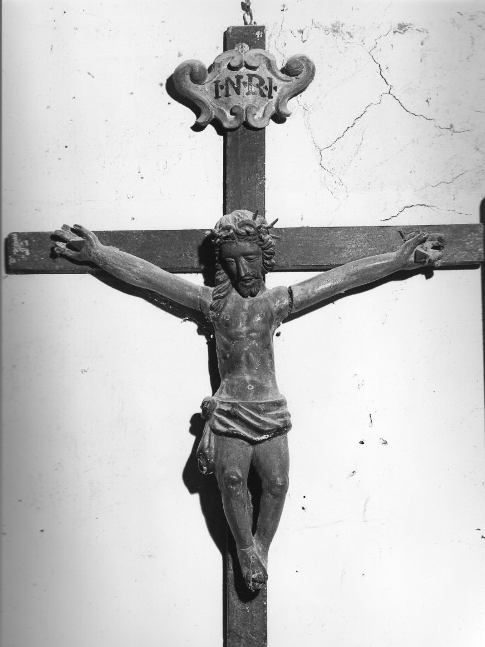 croce processionale, opera isolata - bottega umbra (seconda metà sec. XVI)