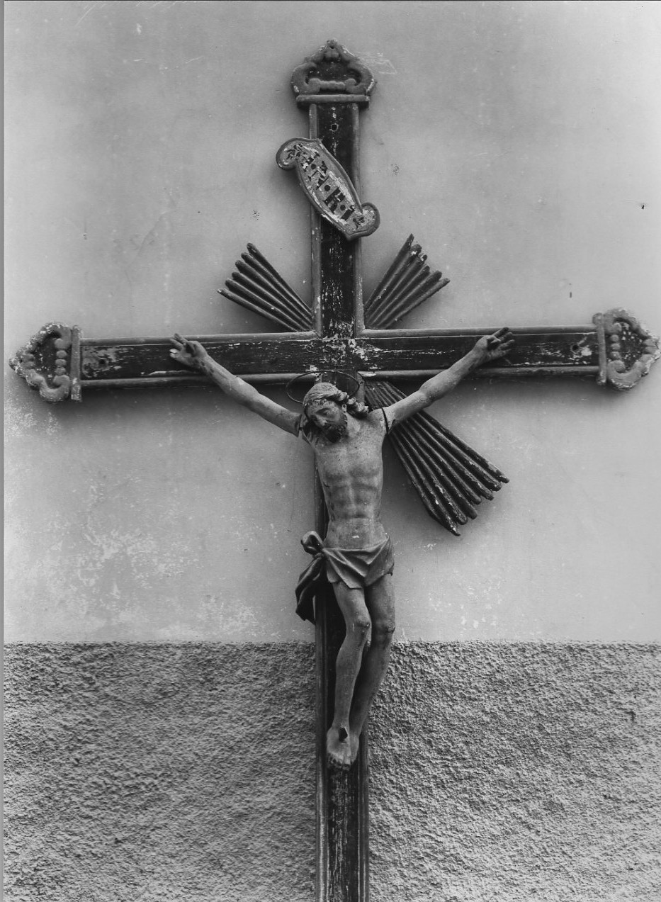 Cristo crocifisso (crocifisso, opera isolata) - bottega umbra (sec. XVI)